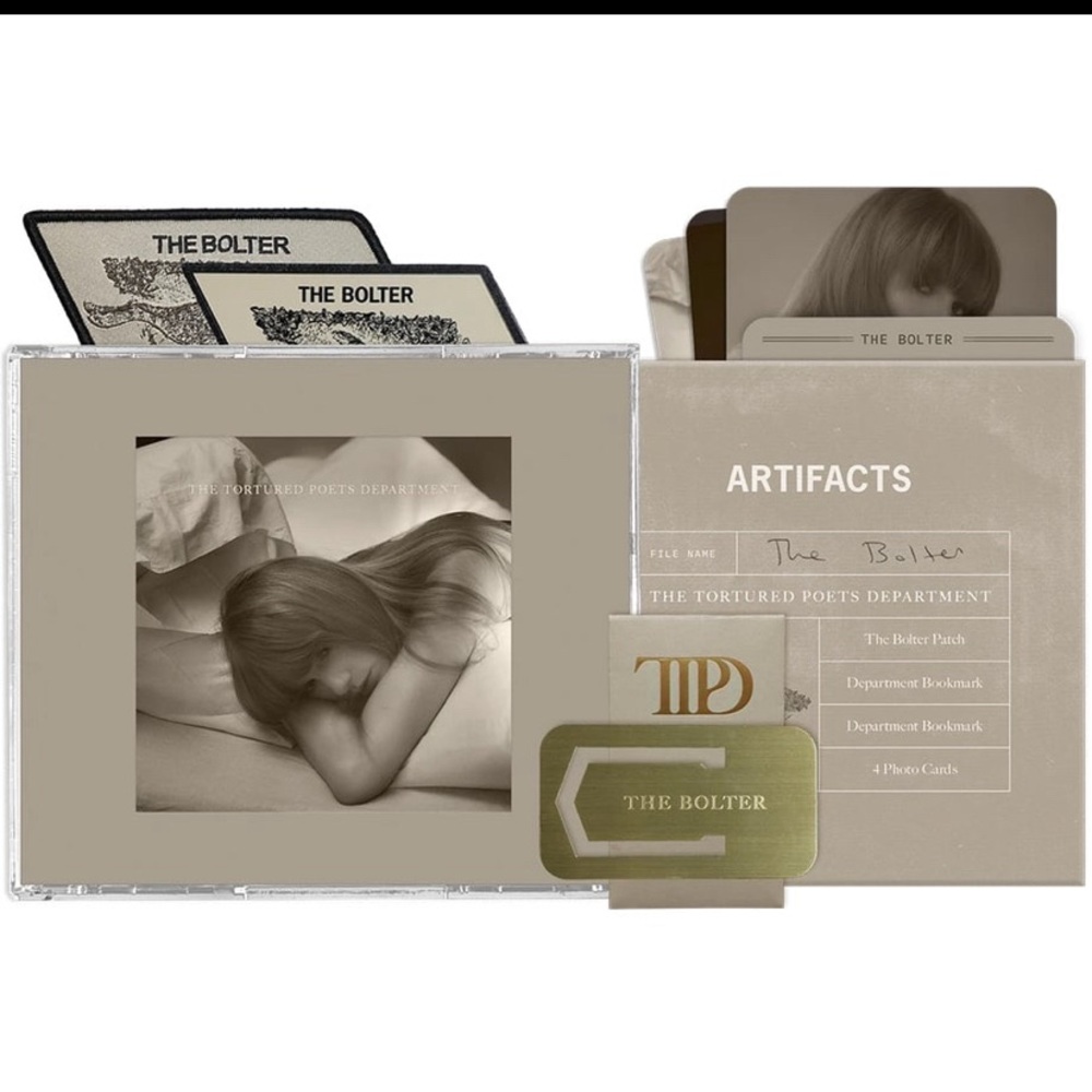 COLLECTOR’S EDITION Taylor Swift TTPD The Bolter CD